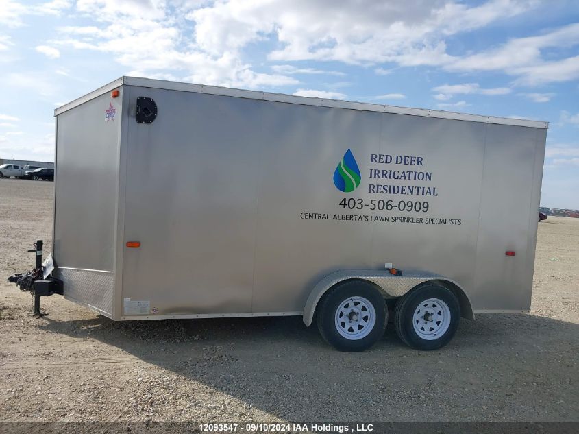 2014 Forest River Cargo Trailer VIN: 5NHUUS424FW056796 Lot: 12093547