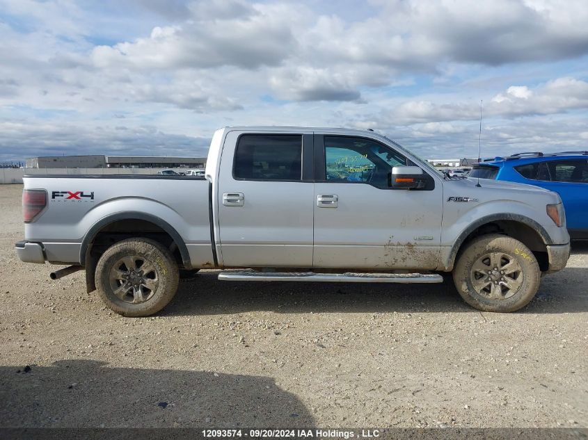 1FTFW1ET9BKD63695 2011 Ford F-150 Fx4