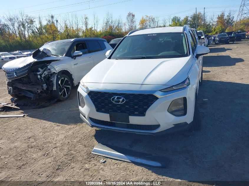 2019 Hyundai Santa Fe VIN: 5NMS3CAD1KH005505 Lot: 12093594