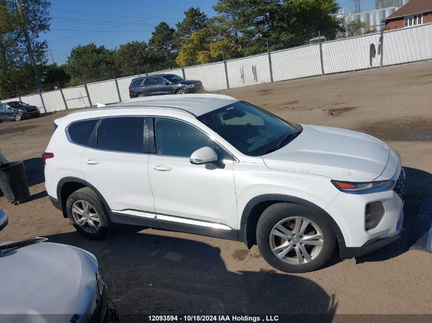 2019 Hyundai Santa Fe VIN: 5NMS3CAD1KH005505 Lot: 12093594