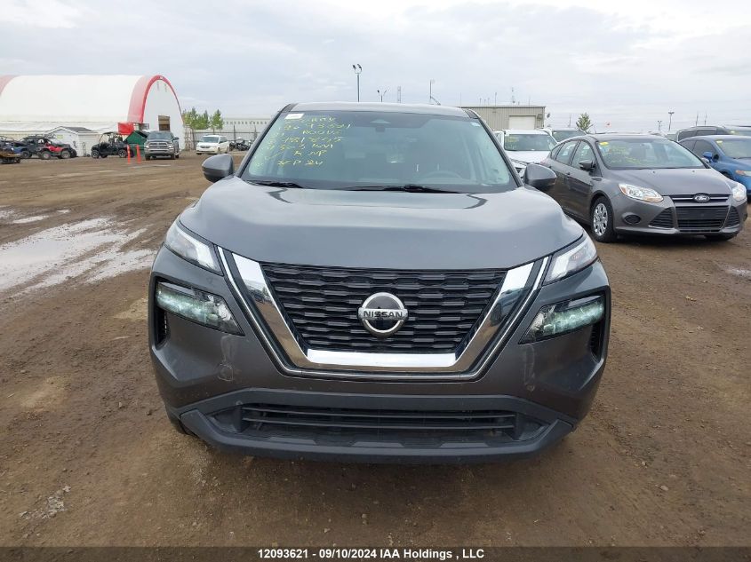 2021 Nissan Rogue VIN: 5N1AT3AB7MC781855 Lot: 12093621