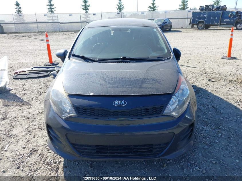 2016 Kia Rio VIN: KNADM5A30G6559905 Lot: 12093630