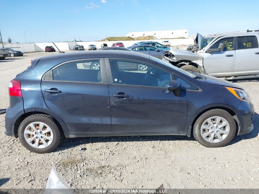 2016 Kia Rio VIN: KNADM5A30G6559905 Lot: 12093630