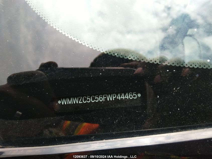 2015 Mini Cooper Countryman VIN: WMWZC5C56FWP44465 Lot: 12093637