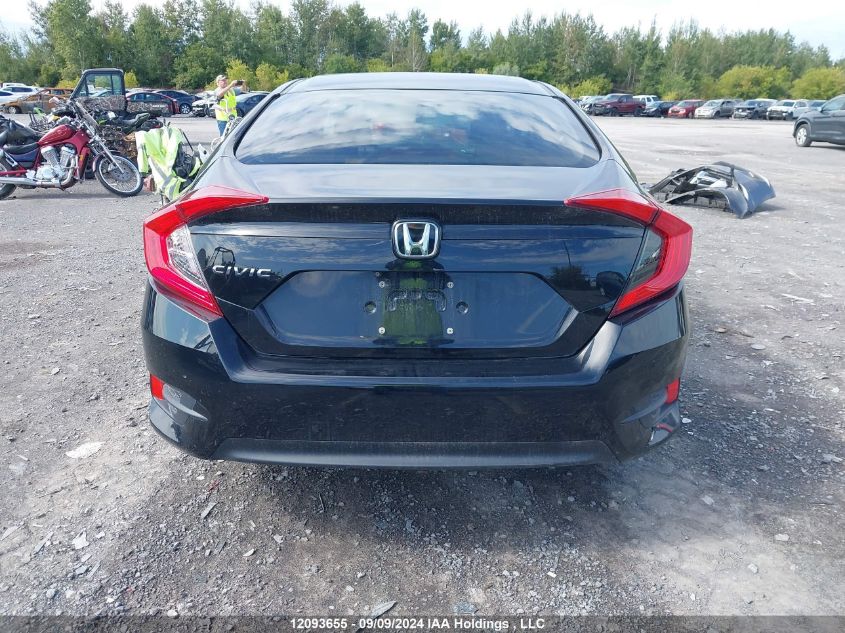 2016 Honda Civic Ex VIN: 2HGFC2F72GH005029 Lot: 12093655