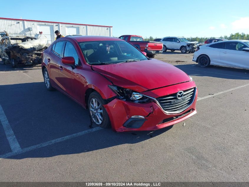 2014 Mazda Mazda3 VIN: 3MZBM1V76EM108035 Lot: 12093659