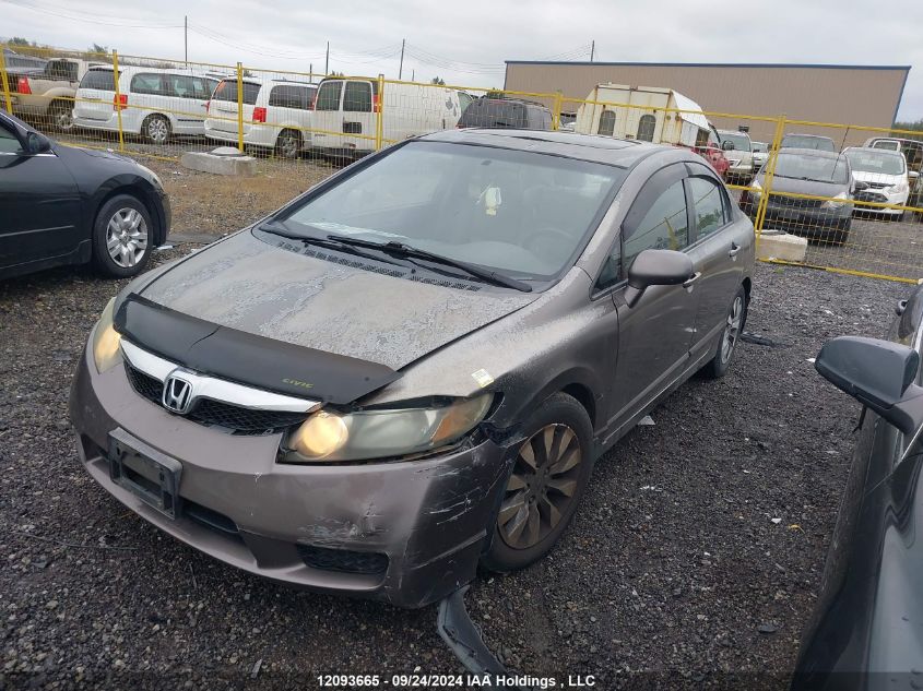 2009 Honda Civic Sdn VIN: 2HGFA16079H024195 Lot: 12093665