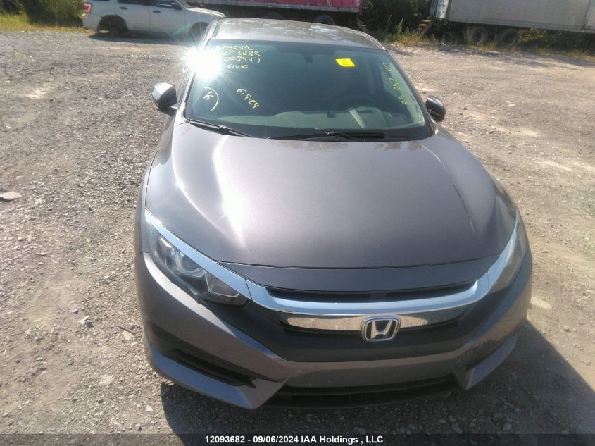 2018 Honda Civic Sedan VIN: 2HGFC2E53JH008447 Lot: 12093682