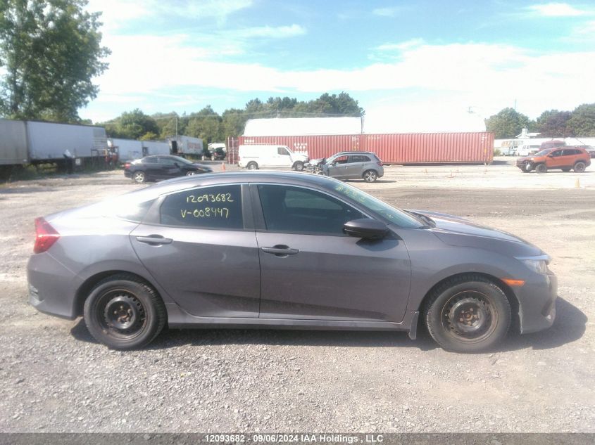 2018 Honda Civic Sedan VIN: 2HGFC2E53JH008447 Lot: 12093682