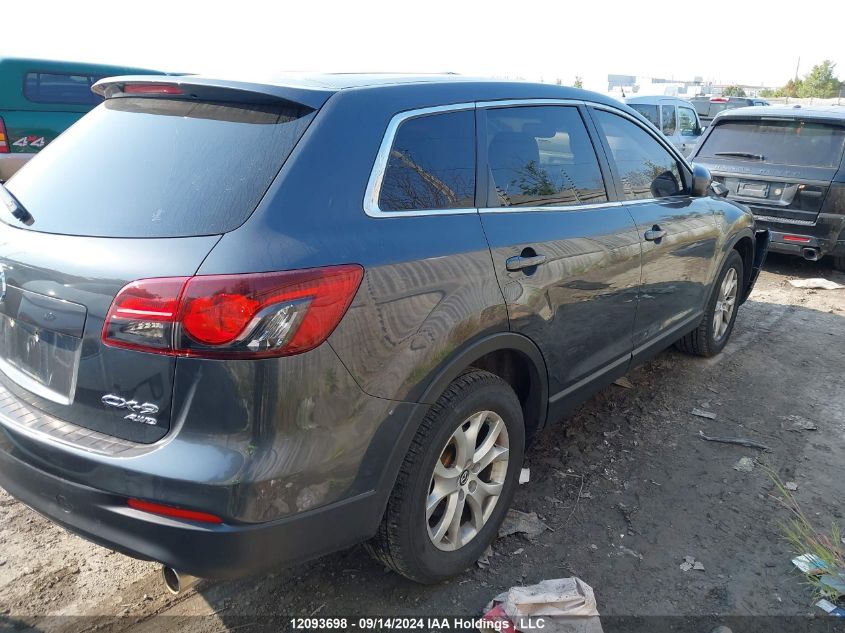 2013 Mazda Cx-9 Touring VIN: JM3TB3CAXD0417264 Lot: 12093698