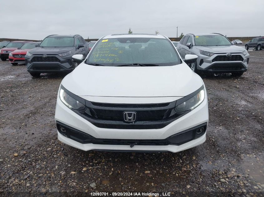 2HGFC2F81KH016606 2019 Honda Civic Sedan