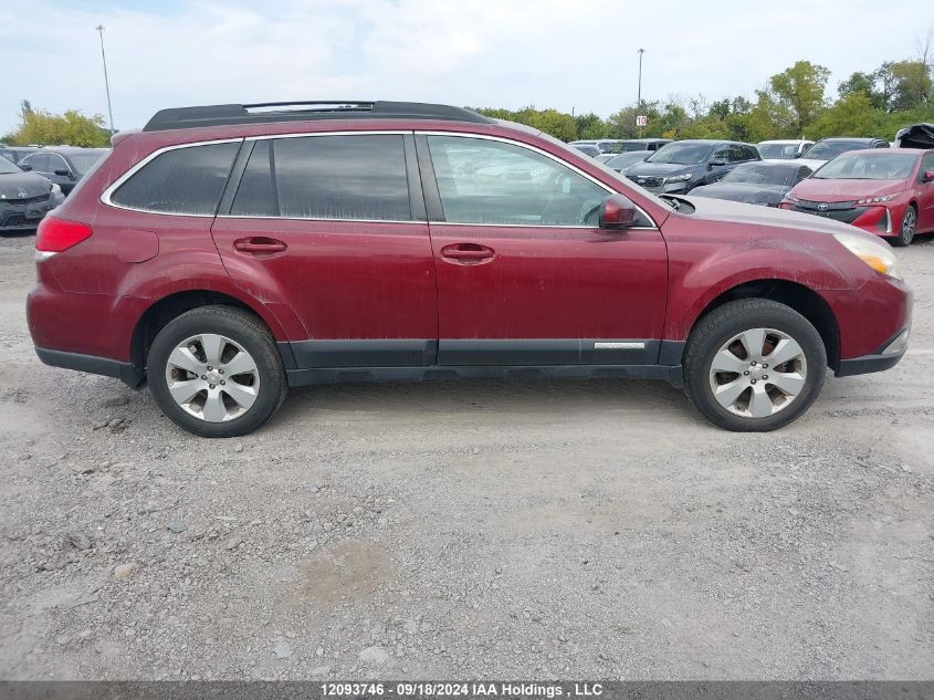 2011 Subaru Outback 2.5I Premium VIN: 4S4BRGBC7B3400066 Lot: 12093746