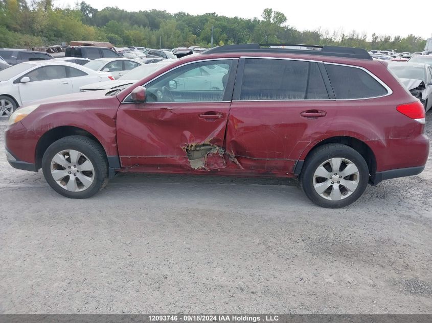 2011 Subaru Outback 2.5I Premium VIN: 4S4BRGBC7B3400066 Lot: 12093746