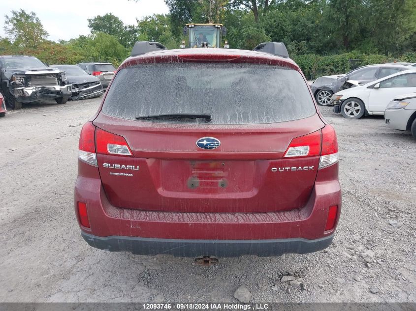 2011 Subaru Outback 2.5I Premium VIN: 4S4BRGBC7B3400066 Lot: 12093746