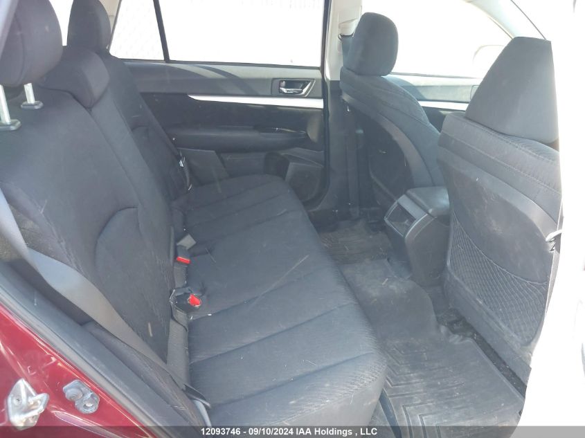 2011 Subaru Outback 2.5I Premium VIN: 4S4BRGBC7B3400066 Lot: 12093746