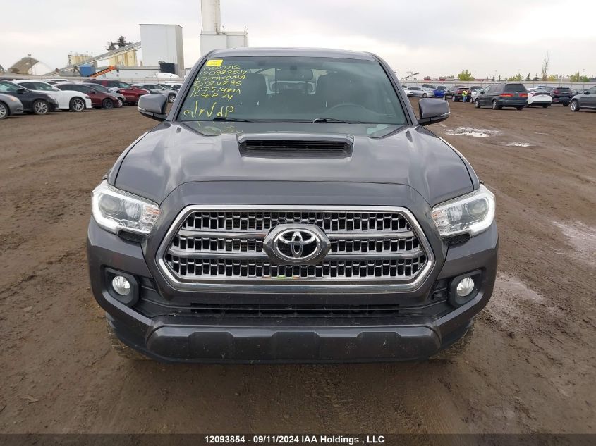 5TFDZ5BN0HX024296 2017 Toyota Tacoma Dbl Cab/Sr5/Trd Sport/Or