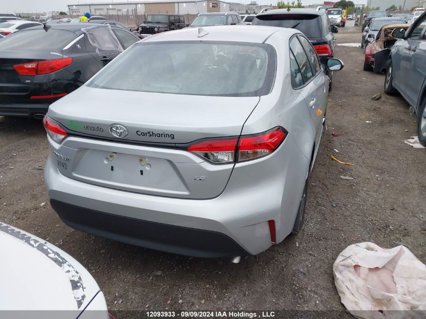 2024 Toyota Corolla Le VIN: 5YFB4MDE5RP186695 Lot: 12093933