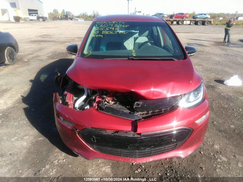 2020 Chevrolet Bolt Ev VIN: 1G1FY6S0XL4125595 Lot: 12093967