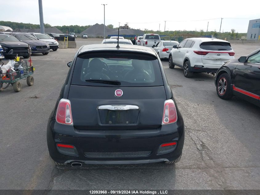 2013 Fiat 500 Sport VIN: 3C3CFFBR7DT542414 Lot: 12093968