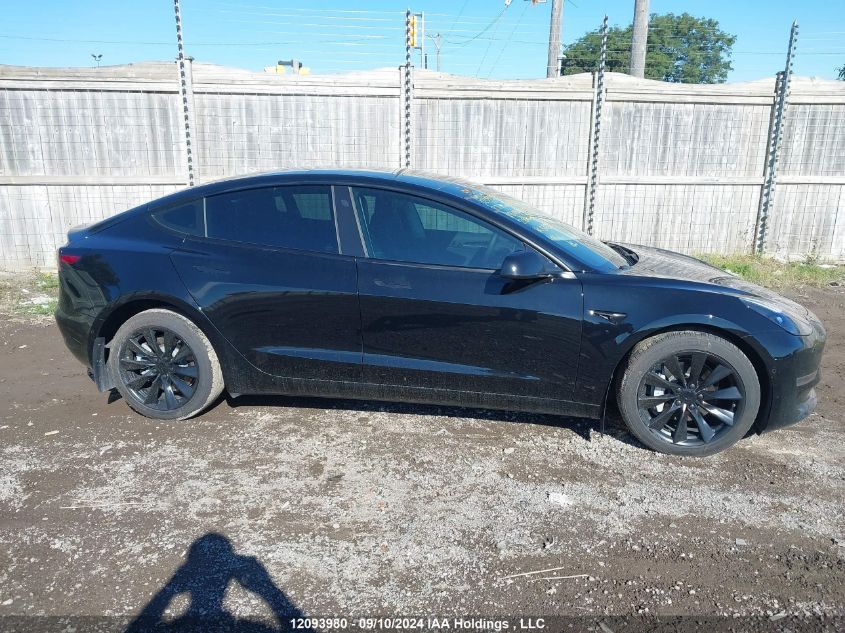 2022 Tesla Model 3 VIN: 5YJ3E1EA4NF308402 Lot: 12093980