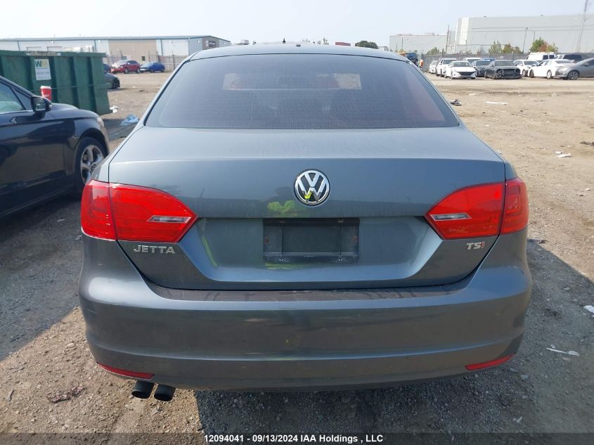 2014 Volkswagen Jetta Sedan VIN: 3VWD07AJ4EM399580 Lot: 12094041