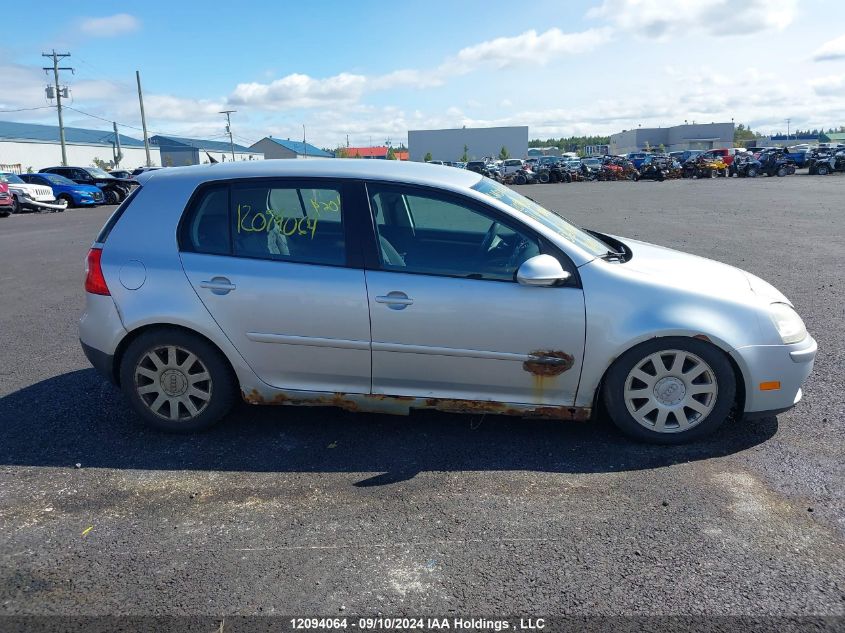 2007 Volkswagen Rabbit VIN: WVWCR71KX7W188142 Lot: 12094064