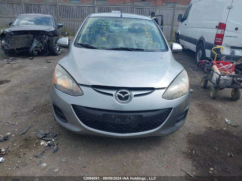 2011 Mazda Mazda2 VIN: JM1DE1HY2B0107069 Lot: 12094081