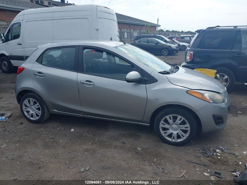 2011 Mazda Mazda2 VIN: JM1DE1HY2B0107069 Lot: 12094081