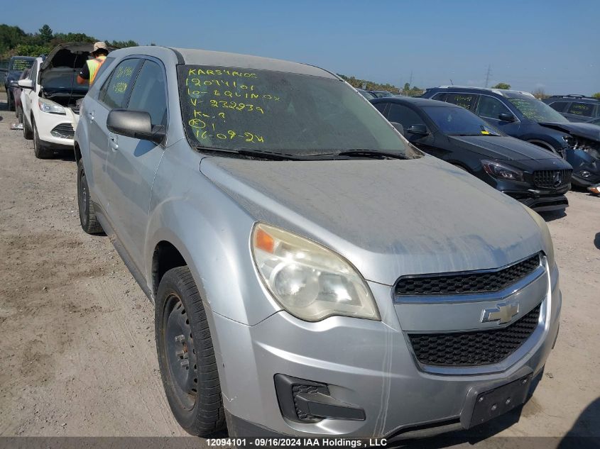 2010 Chevrolet Equinox Ls VIN: 2CNALBEW8A6232239 Lot: 12094101