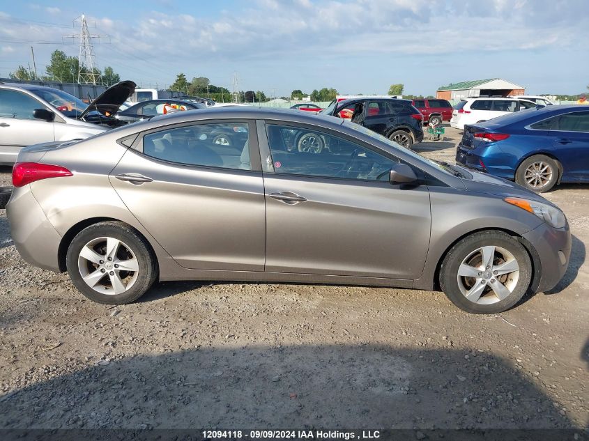 2013 Hyundai Elantra Gls VIN: 5NPDH4AE9DH344060 Lot: 12094118