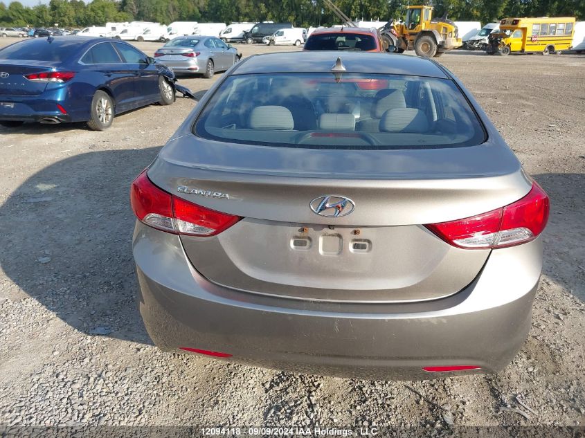 2013 Hyundai Elantra Gls VIN: 5NPDH4AE9DH344060 Lot: 12094118