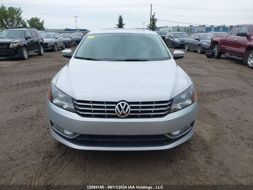 2014 Volkswagen Passat VIN: 1VWCN7A30EC088969 Lot: 12094150