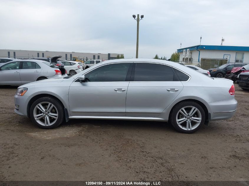 2014 Volkswagen Passat VIN: 1VWCN7A30EC088969 Lot: 12094150