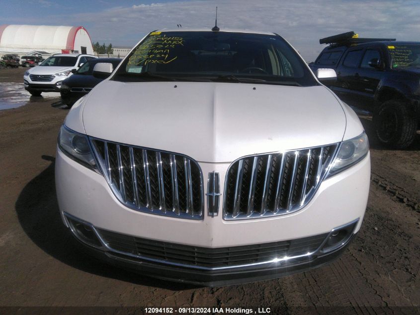 2012 Lincoln Mkx VIN: 2LMDJ8JK3CBL15729 Lot: 12094152