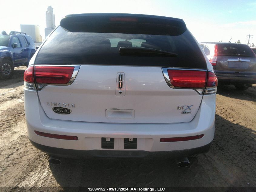 2012 Lincoln Mkx VIN: 2LMDJ8JK3CBL15729 Lot: 12094152