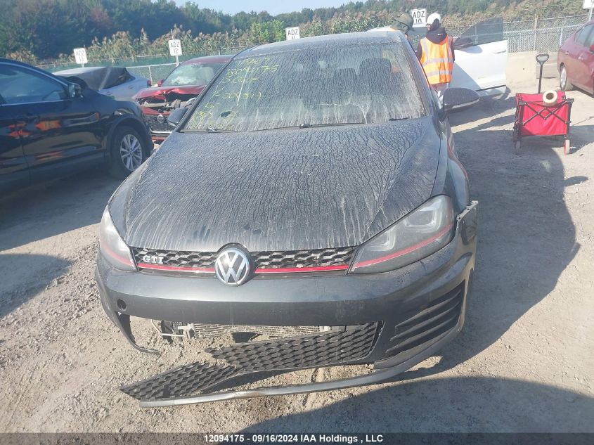 3VW5T7AU1FM004519 2015 Volkswagen Golf Gti