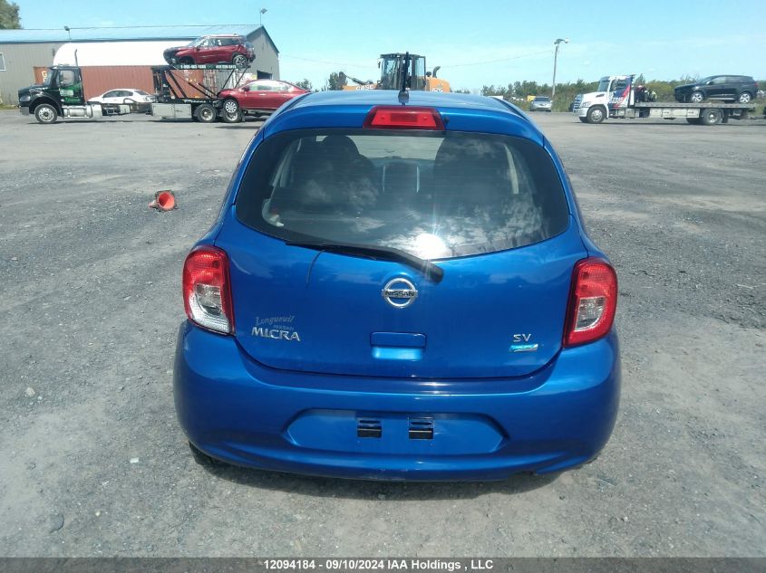 2015 Nissan Micra VIN: 3N1CK3CP2FL270296 Lot: 12094184