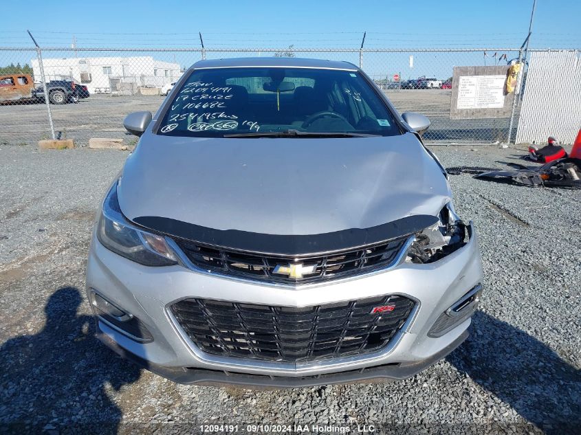 1G1BE5SM6H7106682 2017 Chevrolet Cruze