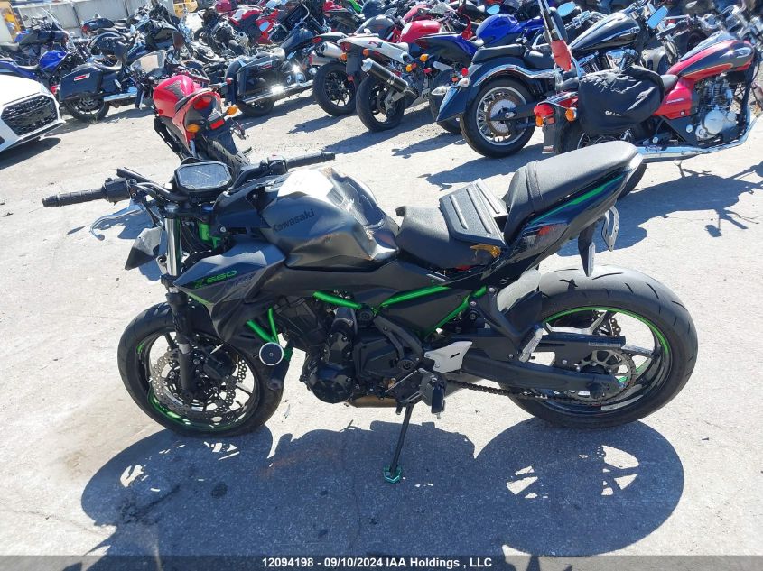 2023 Kawasaki Er650 N VIN: ML5EREN17PDAA4620 Lot: 12094198