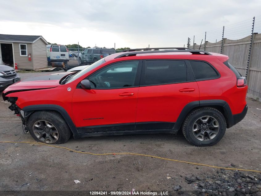 2019 Jeep Cherokee Trailhawk VIN: 1C4PJMBX6KD183610 Lot: 12094241