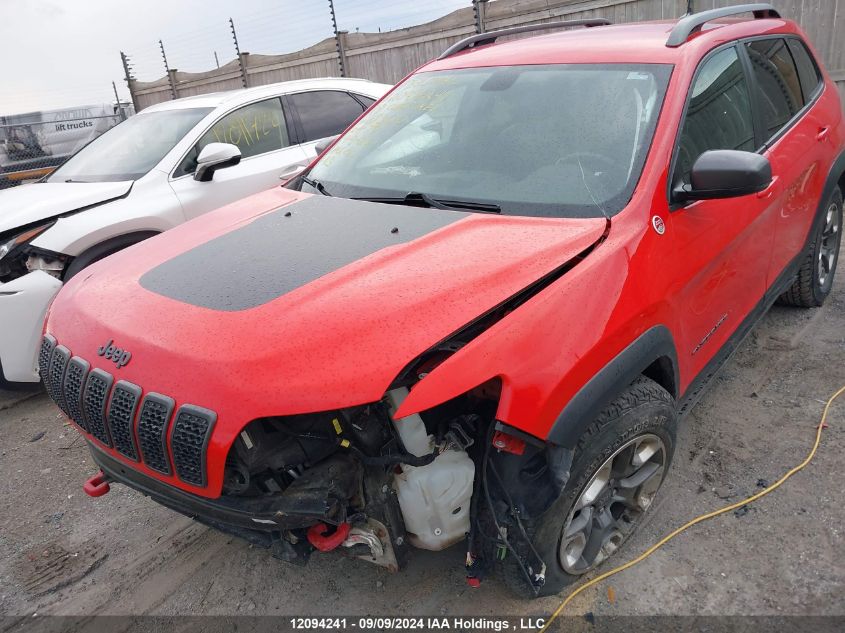 2019 Jeep Cherokee Trailhawk VIN: 1C4PJMBX6KD183610 Lot: 12094241