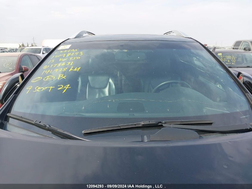 2013 Lexus Rx 350/Base/F Sport VIN: 2T2BK1BA1DC173631 Lot: 12094293