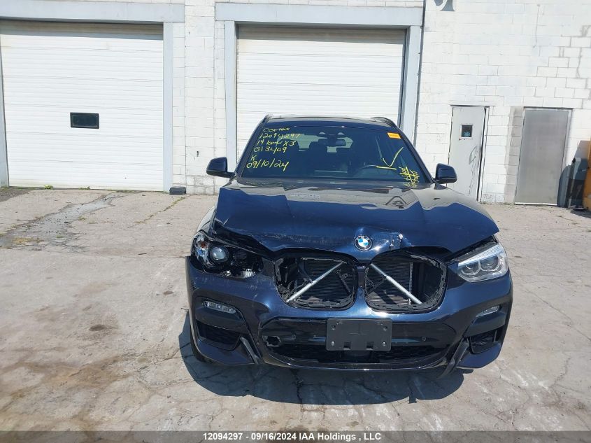 5UXTR9C52KLE13409 2019 BMW X3 xDrive30I