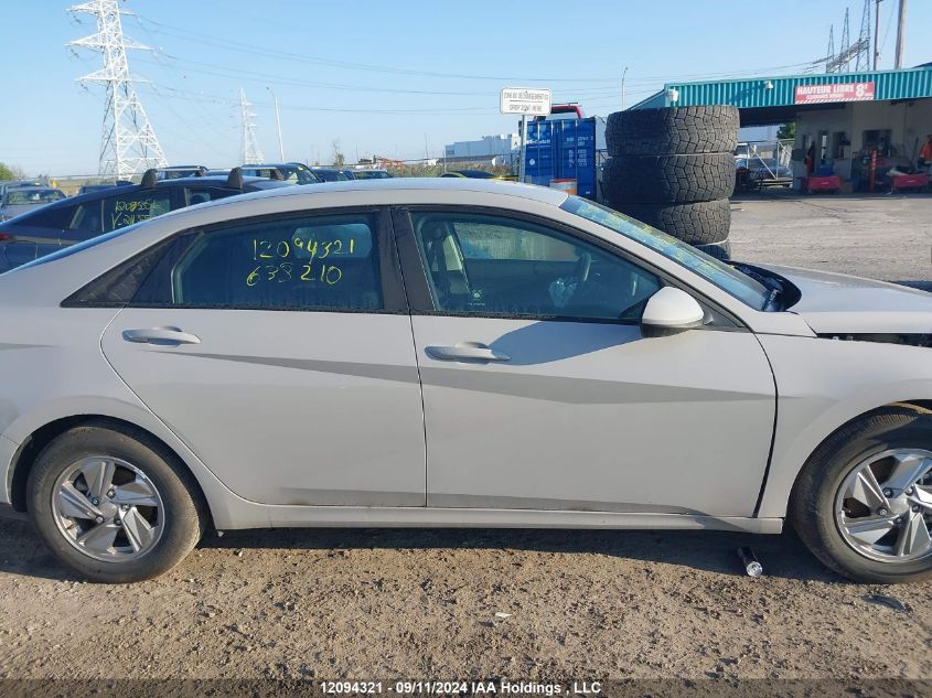 2024 Hyundai Elantra VIN: KMHLM4DG8RU638210 Lot: 12094321