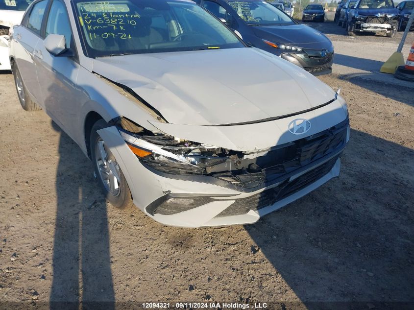 2024 Hyundai Elantra VIN: KMHLM4DG8RU638210 Lot: 12094321