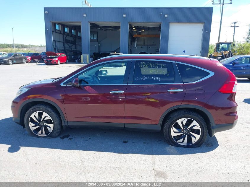 2015 Honda Cr-V Touring VIN: 5J6RM4H92FL802735 Lot: 12094330