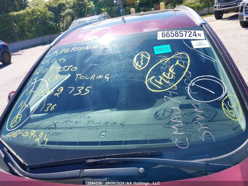 2015 Honda Cr-V Touring VIN: 5J6RM4H92FL802735 Lot: 12094330