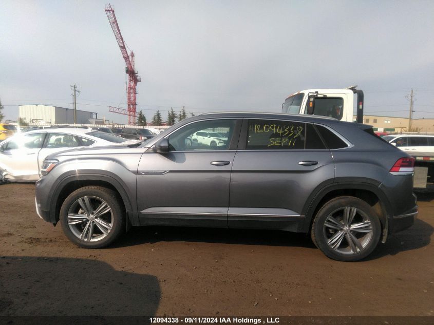 2021 Volkswagen Atlas Cross Sport Sel VIN: 1V2BE2CA2MC224724 Lot: 12094338