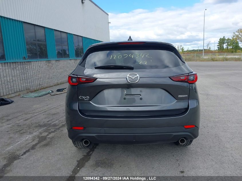 2022 Mazda Cx-5 VIN: JM3KFBCM8N0631062 Lot: 12094342