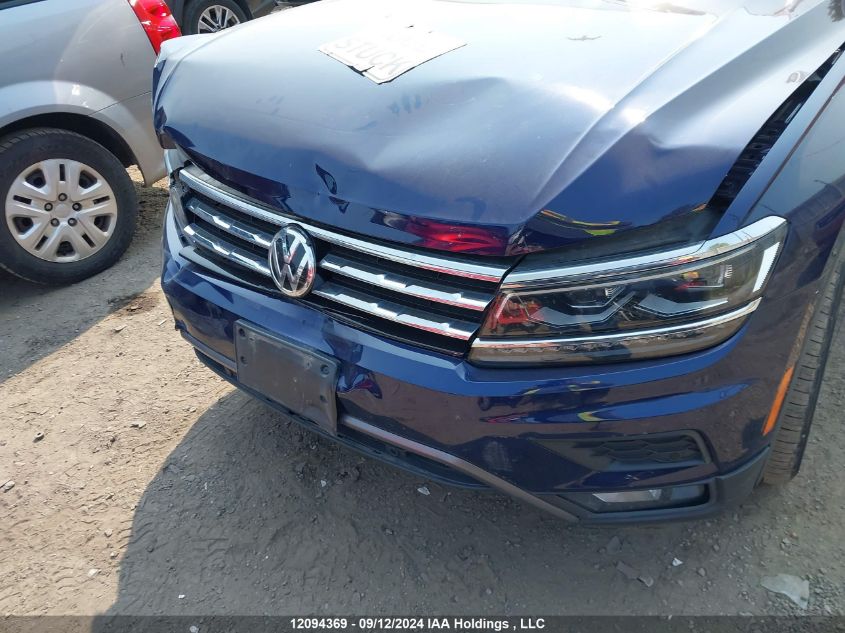 2021 Volkswagen Tiguan VIN: 3VV4B7AX6MM154250 Lot: 12094369